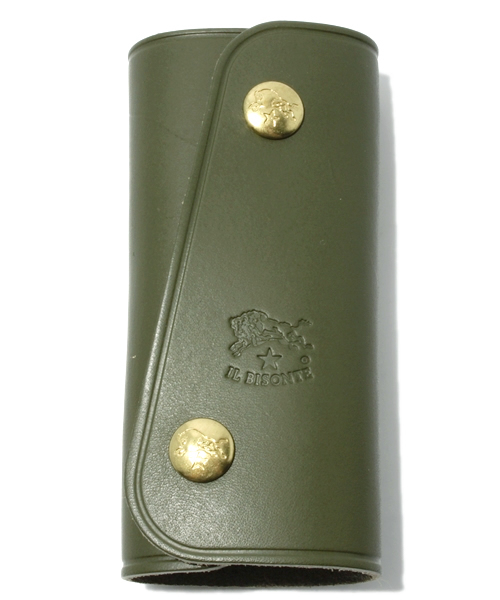 IL BISONTE（イルビゾンテ）の「IL BISONTE / ORIGINAL LEATHER / キーケース（キーケース/キーアクセサリー・レディース・レンガ/ライトブラウン/ナチュラル/グリーン/オレンジ/ブラック/ダークブラウン/グレー/レッド/オリーブ/カーキ/ネイビー/ホワイト・FREE）」の8枚目の写真