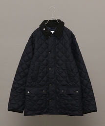 Barbour: 別注 キルティング/ウール ビデイル (ソリッド)