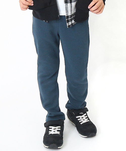 devirock（デビロック）の「まるで着る毛布 裏シャギーストレッチパンツ スウェットパンツ 裏起毛（その他パンツ・キッズ・ブラック系その他/マスタード/ダークグリーン/ブルー系その他2/ブラック/ダークパープル/ヘザーチャコール/ネイビー/カモフラージュ/カーキ/グレー系その他/ブルー系その他/ワイン・80ｃｍ/130cm/100cm/160cm/150cm/110cm/140cm/90cm/120cm/95cm）」の9枚目の写真