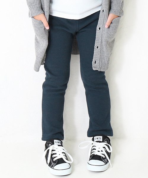 devirock（デビロック）の「まるで着る毛布 裏シャギーストレッチパンツ スウェットパンツ 裏起毛（その他パンツ・キッズ・ブラック系その他/マスタード/ダークグリーン/ブルー系その他2/ブラック/ダークパープル/ヘザーチャコール/ネイビー/カモフラージュ/カーキ/グレー系その他/ブルー系その他/ワイン・80ｃｍ/130cm/100cm/160cm/150cm/110cm/140cm/90cm/120cm/95cm）」の8枚目の写真