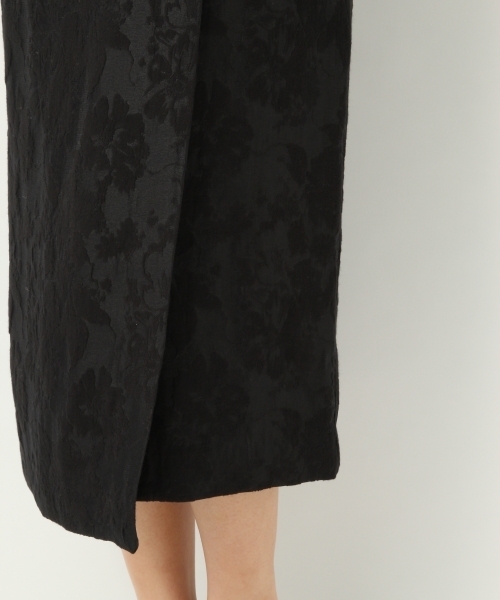 A part by（アパートバイ）の「RハナガラJQDタイトスカート 773091 （スカート・レディース・ホワイト/ブラック・LARGE/MEDIUM）」の3枚目の写真