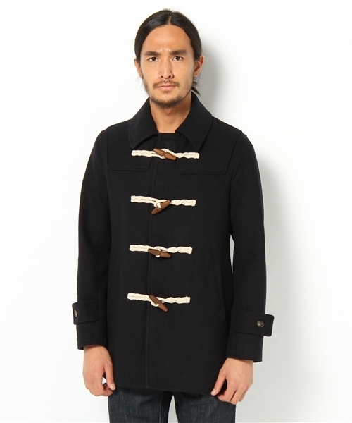 WEGO(ウィゴー)の「メルトントグルコート(ダッフルコート・メンズ・ベージュ/ネイビー/オレンジ/ブラック/ターコイズブルー・SMALL/MEDIUM/LARGE)」の16枚目の写真