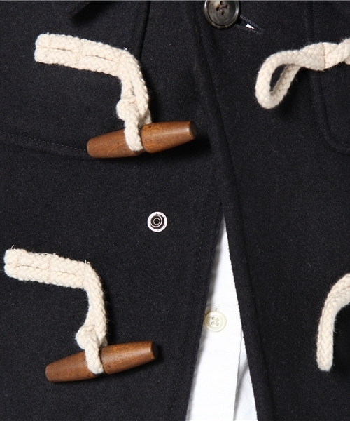 WEGO(ウィゴー)の「メルトントグルコート(ダッフルコート・メンズ・ベージュ/ネイビー/オレンジ/ブラック/ターコイズブルー・SMALL/MEDIUM/LARGE)」の12枚目の写真