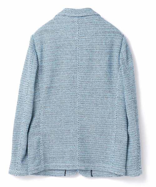 MEN'S BIGI（メンズビギ）の「ストレッチラッセルジャケット （テーラードジャケット・メンズ・ネイビー/サックスブルー・LL/S/M/L）」の14枚目の写真