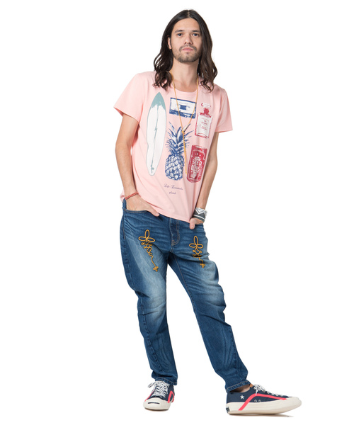 glamb(グラム)の「Napoleon tapered denim / ナポレオンテーパードデニム(デニムパンツ・メンズ・グレー/ブラック/ライトインディゴブルー/インディゴブルー・2/3/4/0/1)」の10枚目の写真