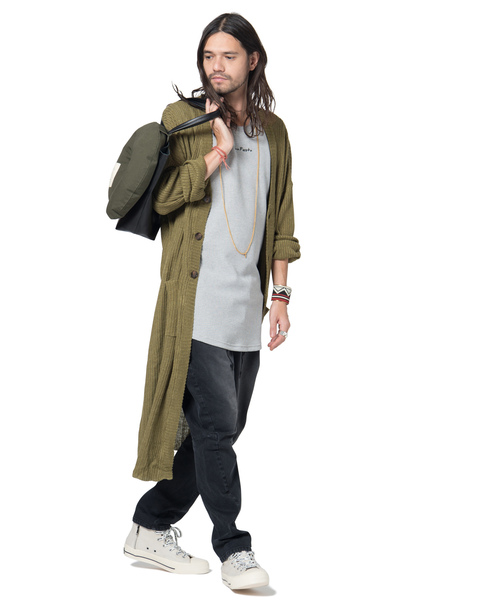 glamb(グラム)の「Napoleon tapered denim / ナポレオンテーパードデニム(デニムパンツ・メンズ・グレー/ブラック/ライトインディゴブルー/インディゴブルー・2/3/4/0/1)」の20枚目の写真