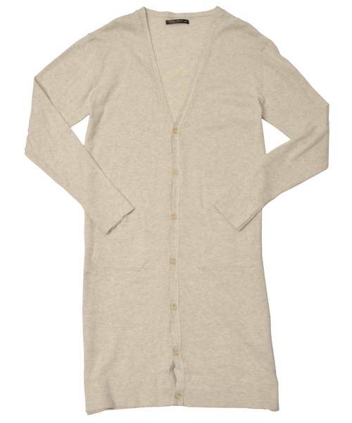 MinoriTY（マイノリティ）の「ハイゲージニットロングカーディガン コーディガン（カーディガン/ボレロ・メンズ・ブラック/ベージュ/ネイビー/グレー/オートミール・L/M）」の16枚目の写真