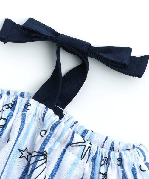 algy（アルジー）の「シェル柄ブラウス（シャツ/ブラウス・キッズ・ピンク/イエロー/ブルー・SMALL/MEDIUM/X-SMALL/XX-SMALL）」の11枚目の写真