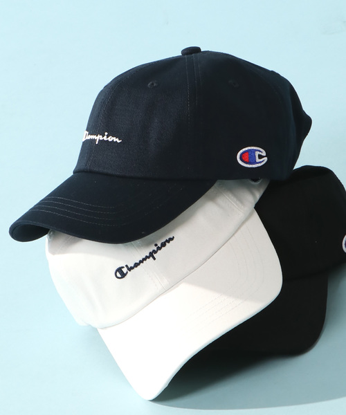 Champion（チャンピオン）の「【Champion】別注　チャンピオン ツイルローキャップ（キャップ・レディース・ホワイト/ブラック/ネイビー・ONESIZE）」の3枚目の写真