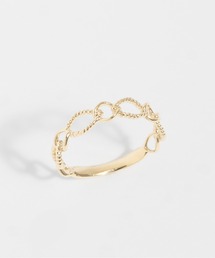 K10 ダイヤモンド クロス リング（リング）｜Jewel closet by