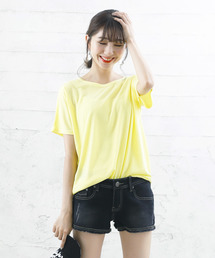 UネックTシャツPO