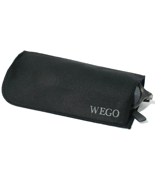 WEGO(ウィゴー)の「WEGO/オーバルタイプサングラス(メガネ・メンズ・ブラック系その他/ブラウン系その他・FREE)」の10枚目の写真