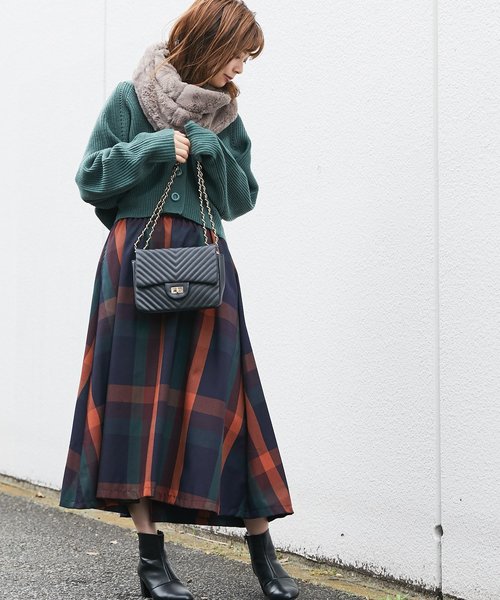 natural couture(ナチュラルクチュール)の「アイレット入りシンプルカーディガン(カーディガン/ボレロ・レディース・キャメル/ブラック/ピンク/グリーン/パープル/アイボリー・FREE)」の22枚目の写真