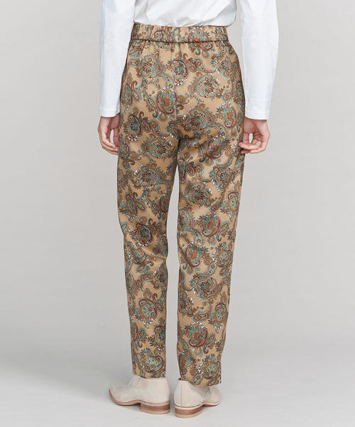 BEAUTY&YOUTH UNITED ARROWS（ビューティーアンドユースユナイテッドアローズ）の「BY ペイズリータックテーパードパンツ ◆（その他パンツ・レディース・ベージュ/ケリー・MEDIUM/SMALL）」の6枚目の写真