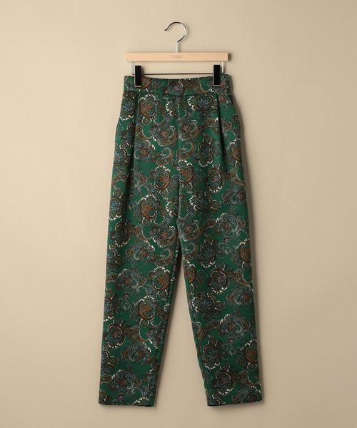 BEAUTY&YOUTH UNITED ARROWS（ビューティーアンドユースユナイテッドアローズ）の「BY ペイズリータックテーパードパンツ ◆（その他パンツ・レディース・ケリー/ベージュ・SMALL/MEDIUM）」の5枚目の写真