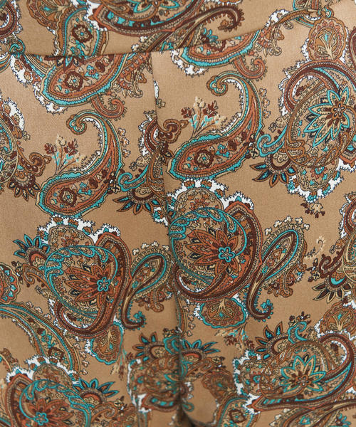 BEAUTY&YOUTH UNITED ARROWS（ビューティーアンドユースユナイテッドアローズ）の「BY ペイズリータックテーパードパンツ ◆（その他パンツ・レディース・ケリー/ベージュ・SMALL/MEDIUM）」の7枚目の写真