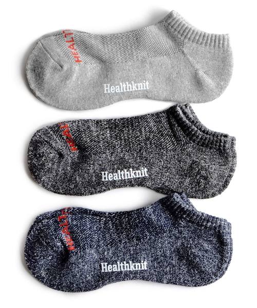 Healthknit(ヘルスニット)の「【Healthknit】 3Pスニーカーソックス(ソックス/靴下・メンズ・A/B/C/D/E/F/G/I/J/H/K/L/M/N/O/P/Q/R/Y/U/T/S/W/V/X・FREE)」の5枚目の写真
