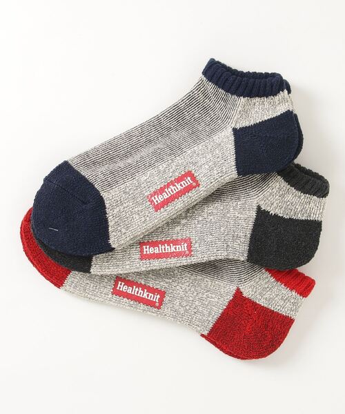 Healthknit(ヘルスニット)の「【Healthknit】 3Pスニーカーソックス(ソックス/靴下・メンズ・A/B/C/D/E/F/G/I/J/H/K/L/M/N/O/P/Q/R/Y/U/T/S/W/V/X・FREE)」の13枚目の写真
