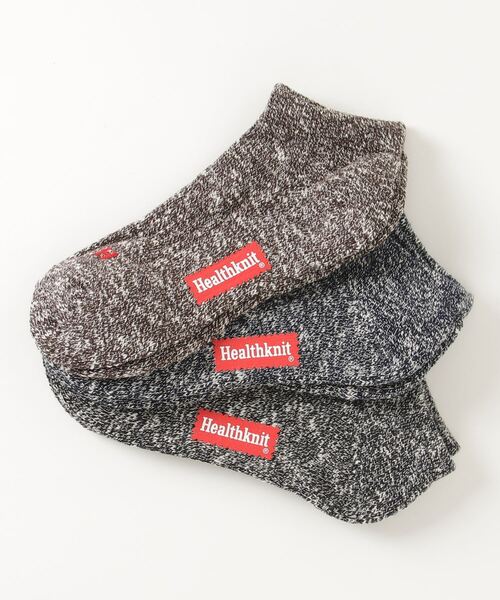 Healthknit(ヘルスニット)の「【Healthknit】 3Pスニーカーソックス(ソックス/靴下・メンズ・A/B/C/D/E/F/G/I/J/H/K/L/M/N/O/P/Q/R/Y/U/T/S/W/V/X・FREE)」の14枚目の写真