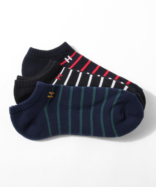 Healthknit(ヘルスニット)の「【Healthknit】 3Pスニーカーソックス(ソックス/靴下・メンズ・A/B/C/D/E/F/G/I/J/H/K/L/M/N/O/P/Q/R/Y/U/T/S/W/V/X・FREE)」の9枚目の写真