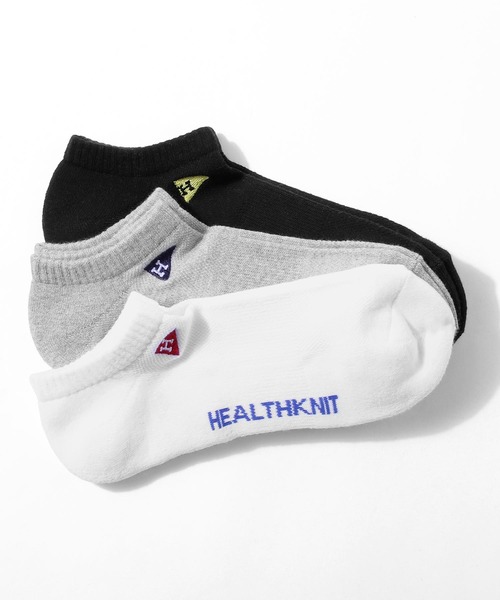Healthknit(ヘルスニット)の「【Healthknit】 3Pスニーカーソックス(ソックス/靴下・メンズ・A/B/C/D/E/F/G/I/J/H/K/L/M/N/O/P/Q/R/Y/U/T/S/W/V/X・FREE)」の11枚目の写真