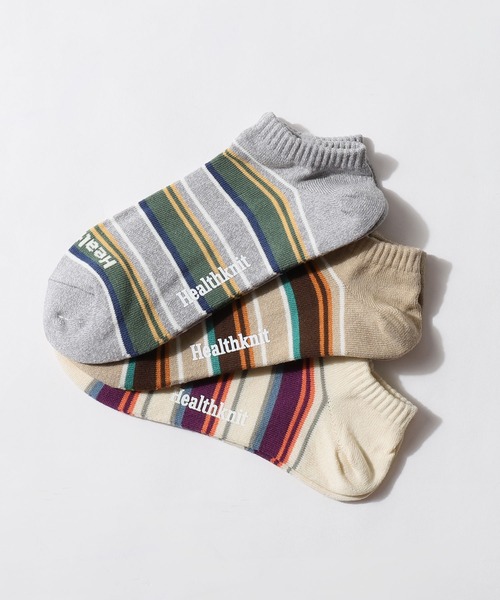 Healthknit(ヘルスニット)の「【Healthknit】 3Pスニーカーソックス(ソックス/靴下・メンズ・A/B/C/D/E/F/G/I/J/H/K/L/M/N/O/P/Q/R/Y/U/T/S/W/V/X・FREE)」の18枚目の写真