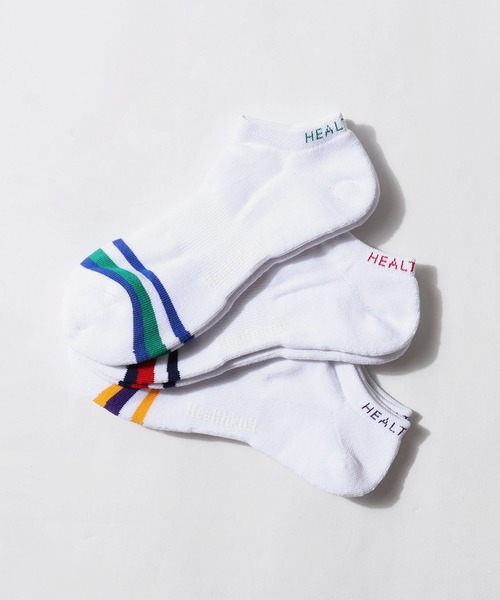 Healthknit(ヘルスニット)の「【Healthknit】 3Pスニーカーソックス(ソックス/靴下・メンズ・A/B/C/D/E/F/G/I/J/H/K/L/M/N/O/P/Q/R/Y/U/T/S/W/V/X・FREE)」の19枚目の写真