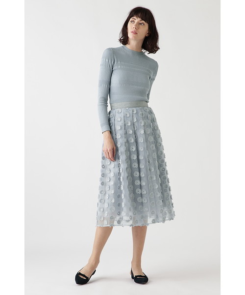 ◆《Endy ROBE》ジェニー変形リブニット ◆《Endy ROBE》ジェニー変形リブニット