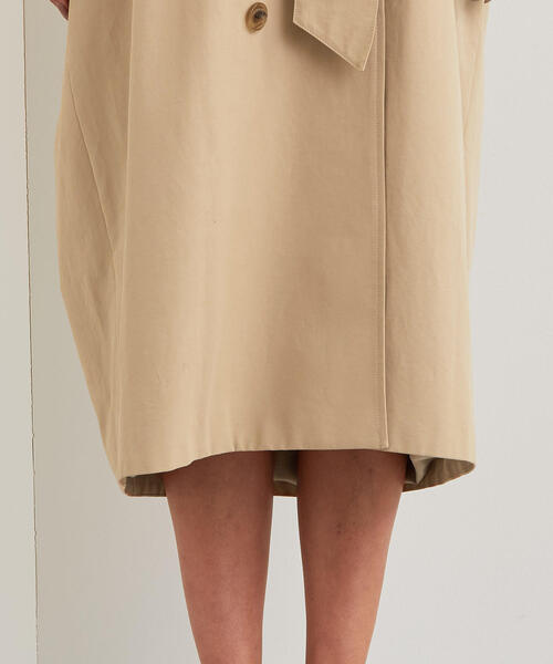 EMMEL REFINES ベージュロングコート　トレンチコート EMMEL REFINES（エメルリファインズ）の「【EMMEL REFINES】SMF