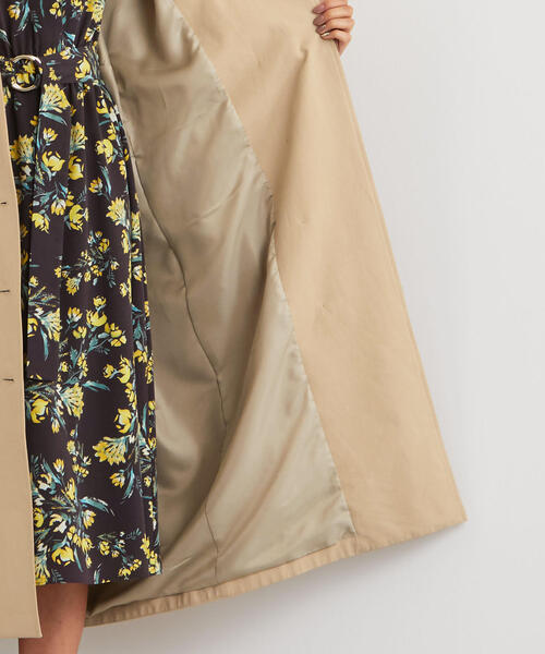 EMMEL REFINES（エメルリファインズ）の「【EMMEL REFINES】SMF C/N バックギャザートレンチコート（トレンチコート・レディース・オフホワイト/ベージュ/イエロー・S/M）」の17枚目の写真