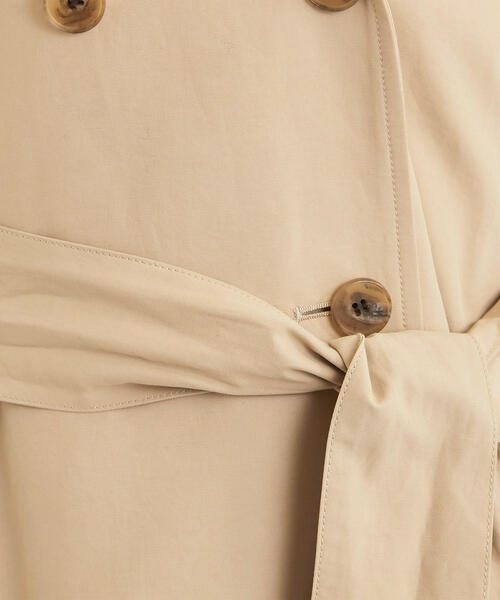 EMMEL REFINES（エメルリファインズ）の「【EMMEL REFINES】SMF C/N バックギャザートレンチコート（トレンチコート・レディース・オフホワイト/ベージュ/イエロー・S/M）」の18枚目の写真