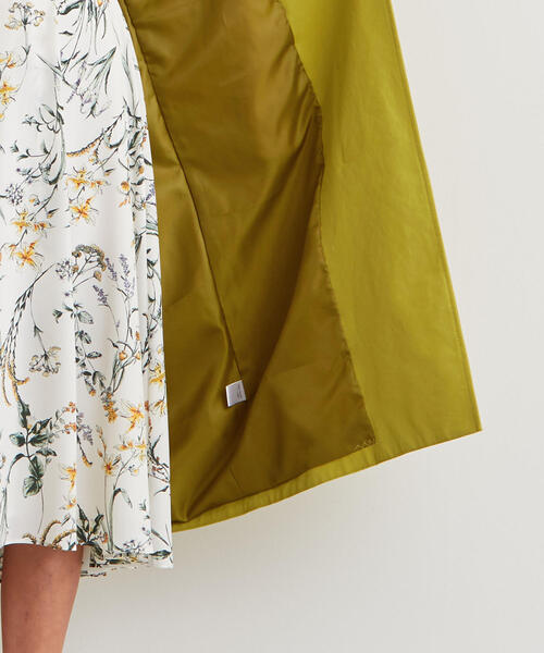 EMMEL REFINES（エメルリファインズ）の「【EMMEL REFINES】SMF C/N バックギャザートレンチコート（トレンチコート・レディース・オフホワイト/ベージュ/イエロー・S/M）」の12枚目の写真