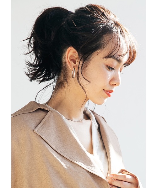 A part by(アパートバイ)の「フープイヤリング 827016(イヤリング・レディース・シルバー/ゴールド・FREE)」の2枚目の写真