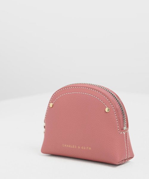 ミャクミャク ミニポーチ サークルさがらポーチ 横長 ポーチ ピンク