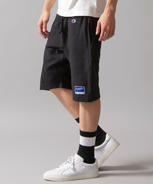 MONKEY TIME（モンキータイム）の「【別注】＜MT×Champion＞∴ Reverse Weave SHORTS/パンツ◆（その他パンツ・メンズ・ブラック/グレー・LARGE/SMALL/MEDIUM）」の6枚目の写真