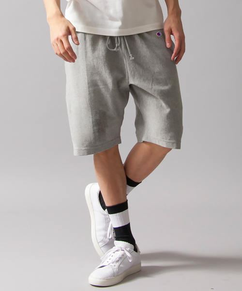 MONKEY TIME（モンキータイム）の「【別注】＜MT×Champion＞∴ Reverse Weave SHORTS/パンツ◆（その他パンツ・メンズ・ブラック/グレー・LARGE/SMALL/MEDIUM）」の7枚目の写真