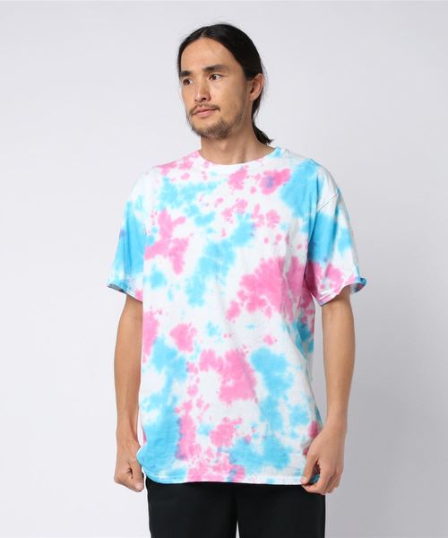GILDAN(ギルダン)の「【WEB限定】GILDAN/ギルダン GOODYE TIE-DYE TEE(Tシャツ/カットソー・メンズ・パープル/ピンク/イエロー・SMALL/MEDIUM/LARGE)」の8枚目の写真