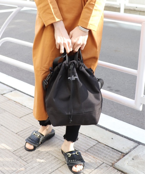 JOURNAL STANDARD(ジャーナルスタンダード)の「【BAGS IN PROGRESS/バッグス イン プログレス】BUCKET TOTE:トートバッグ(トートバッグ)」|ブラック