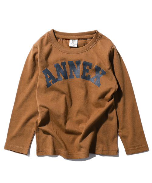 devirock（デビロック）の「デビラボ ロゴプリント長袖Tシャツ（Tシャツ/カットソー・キッズ・その他1/その他2/その他3/その他4/その他5/その他6/その他7/その他8/その他9/その他10/その他11/その他12/その他14/その他15/その他16/その他17/その他18/その他19/その他20/その他13・80ｃｍ/90cm/110cm/100cm/120cm/130cm/140cm/150cm/160cm）」の2枚目の写真