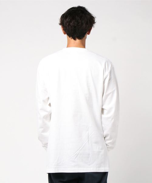 DOUBLE STEAL（ダブルスティール）の「Dot Pocket 長袖Ｔシャツ（Tシャツ/カットソー・メンズ・ホワイト系その他/ブラック系その他/ホワイト系その他2/ブラック系その他2・MEDIUM/LARGE/X-LARGE）」の6枚目の写真