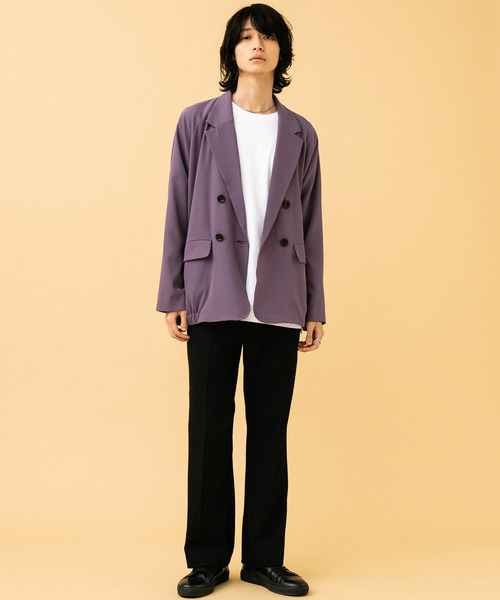 久遠×DISCOVERED× STUDIOUSテーラードジャケット 古着を再構築したジャケットやデニムパンツなど、ディスカバード