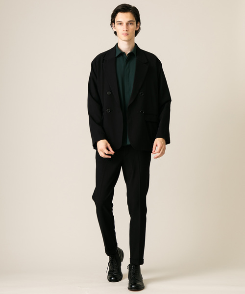 STUDIOUS（ステュディオス）の「【STUDIOUS】コクーンダブルジャケット