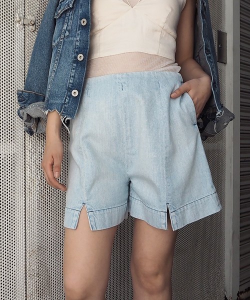 セール ブランド古着 デニムショートパンツ デニムパンツ Todayful トゥデイフル のファッション通販 Zozoused