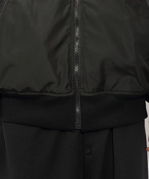 i（アイ）の「Big MA-1（その他アウター・レディース・ホワイト/ブラック・FREE）」の7枚目の写真