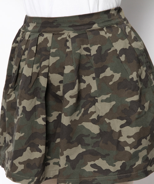WEGO(ウィゴー)の「WEGO/迷彩フレアスカート(スカート・レディース・その他1・FREE)」の5枚目の写真