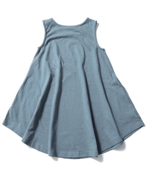 devirock（デビロック）の「フレアタンクワンピース（ワンピース・キッズ・ピンク系その他/ブラック/カーキ/ラベンダー/キャメル/レッド系その他/イエロー/ブルーグレー/コバルトブルー/オレンジ・100cm/90cm/80ｃｍ/160cm/130cm/150cm/140cm/110cm/120cm）」の19枚目の写真