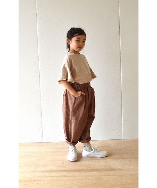 ZERO standerd（ゼロスタンダード）の「ゼロスタンダード サーカスロングパンツ（その他パンツ・キッズ・チャコールグレー/ブラウン/グレー/カーキ/ブラウン系その他・110cm/120cm/130cm/140cm/150cm/160cm）」の7枚目の写真