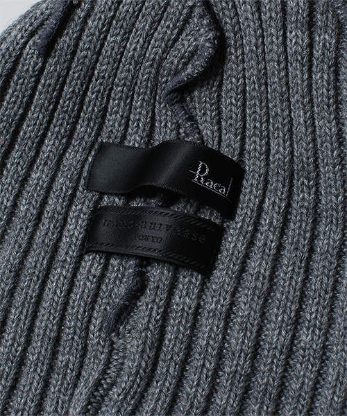 NANO universe（ナノユニバース）の「RACAL(ラカル)/ 別注3WAYスタンダードニットCAP（ニットキャップ/ビーニー・メンズ・ブラック/グレー/ライトグレー/ブラウン/ベージュ/ブルー/インディゴブルー/ネイビー/ワイン/オレンジ・FREE）」の20枚目の写真