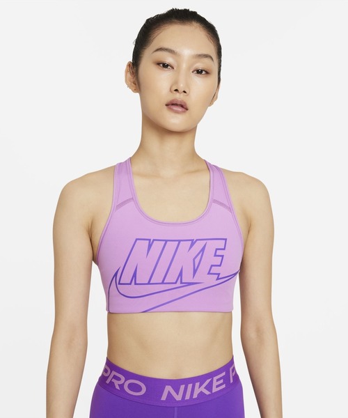 セール ナイキ スウッシュ ウィメンズ ミディアムサポート ワンピース パッド スポーツブラ ワンパッド Nike スポーツブラ Nike ナイキ のファッション通販 Zozotown