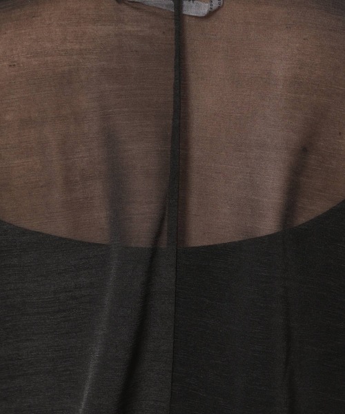 PAGEBOY（ページボーイ）の「シアーハイネックプルオーバー（Tシャツ/カットソー・レディース・オフホワイト/ブラック/ブルー・FREE）」の15枚目の写真